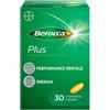 BAYER Berocca Plus Integratore Vitamine E Minerali Per Energia, Concentrazione E Memoria, 30 Compresse
