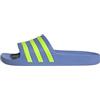 adidas Adilette Aqua Slides, Infradito Unisex - Adulto, Fusion Blue Lemon Glossy Blue Fusion, 42 EU