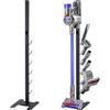 OUTBROS Supporto per aspirapolvere,Compatibile per Dyson V15 V12 V11 V10 V8 V7 V6, Accessori dell'aspirapolvere Staffa Organizer Stoccaggio, Nero