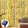 Qoosea Luci a Stringa Solari 7M 50 LED 8 Modalità Ghirlanda Luci di Fata Foglie di Edera Artificiale Impermeabile Decorazione Catena Luminosa Solare per Giardino Cortile Balcone Festa Natalizia