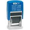 COLOP Timbro mini polinomio S120/W 12diciture 4mm autoinchiostrante COLOP