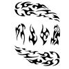 Eulenspiegel - Stencil per face painting Fiamme
