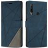 SONWO Cover per Honor 9X, Flip Caso in PU Pelle Case Cover Custodia con Slot per Schede e Supporto Stand per Honor 9X, Blu