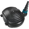 AquaForte Pompa filtro/laghetto EC 10.000, 68 watt, portata 10.000 litri all'ora, altezza di erogazione 4,5 metri, lunghezza cavo 10 metri, adatta per ruscelli, cascate, fontane sorgive, ecc.