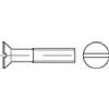 TOOLCRAFT Vite a testa fresata TOOLCRAFT 134150 200pcs M2 5mm testa fresata piatta acciaio N/A