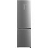 KOENIC FRIGORIFERO COMBINATO KOENIC KFK 611 B NF IN, inox, dimensioni: L 59.5 cm x H 201 P 70 cm, capacità netta totale 378 litri, rumorosità 35 dB (A), Classe