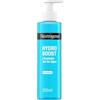 Neutrogena Hydro Boost Acqua-Gel Detergente Viso Senza Profumo, Detergente schiumogeno viso con Acido Ialuronico e Glicerina idratante, Gel detergente struccante per tutti i tipi di pelle, 200 ml