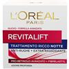 L'Oréal Paris Crema Viso Notte Revitalift, Azione Antirughe Extra-Rassodante con Pro-Retinolo Avanzato, 50 ml