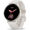 Garmin vívoactive 5, Smartwatch AMOLED 1,2, Cassa 42mm, Musica, Pay, +30 Sport, GPS, Cardio, Coach Sonno, Benefici Workout, Autonomia 11 giorni (Ivory & Cream Gold)