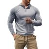 palglg Uomo Sport Felpa con Cappuccio Zip Completa Giacca Leggero Fitness Manica Lunga Asciugatura Rapida Maglie per Corsa Top Grigio S