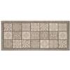 By Suardi Tappeto arredo Suardi passatoia Modello MAIOLICA Alta qualità Made in Italy (Beige, 55X80)