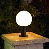 Mengjay Impermeabile Giardino Cancello Parco Paesaggio Lampione stradale Recinzione Stigma Prato Lampione Lampioncino,E27 Paletto da Esterno Alluminio Luce a Colonna Impermeabile Patio (∅20CM)