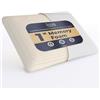 The White Stone Cuscini letto | Antiacaro, anti polvere, ipoallergenico | Cervicale memory foam | Coppia Guanciali Ortopedico | Antireflusso | Anti sudore, rinfrescante, ergonomico traspirante 2X Guanciali Memory Bio