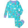 Hatley Organic Cotton Pyjama Set Pigiama, Cuccioli giocosi, 3 Anni Bambina