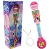 Lexibook, Principesse Disney, Microfono Luminoso per Bambini, Giocattolo Musicale, Altoparlante Integrato, Effetti Luminosi, Ingresso Aux-in, Rosa, MIC90DP