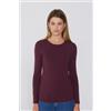 Tezenis Maglia Girocollo Cotone E Modal Termico Donna Bordeaux