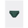 Tezenis Slip Basico In Cotone Bimbo Bambino Verde