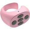 Generico Girapagina Con Telecomando Wireless - Cliccatore Di Pulsanti Wireless Portatile | Telecomando Per Telefono Cellulare, Fotocamera Wireless Ricaricabile, Pulsante Selfie, Otturatore Remoto, Anelli Di Sc