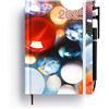 ICE TOYS Agenda 2025 12 mesi multilingue copertina rigida formato A6 tascabile con penna touchscreen idea regalo natale e quotidiano (2025-13, A6)
