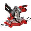 Einhell TC-MS 216: Sega radiale con motore da 1600 W, disco Ø216 mm, tavolo in alluminio, inclinazione testa a 45°, incluso disco in carbur