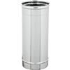 ALLINOX Tubo Canna Fumaria MT. 1 Acciaio INOX AISI 304 Modulo Per Canne Fuamrie (DIAMETRO 200)