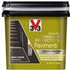 V33 Smalto Rinnovare Perfection Pavimenti Grigio Catrame Satinato 0,75 L