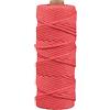 Rayher Filo macramè, 3mm ø, corallo, ca.,210g, rotolo 70m, 44007212