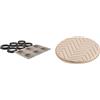 silikomart 25.273.13.0065 Stampo Mini Twist, In Metallo & Kit Tarte Graphique Crostate, Silicone