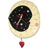 Enesco Allen Design By Michelle Allen orologio, multicolore, altezza 27 centimetri