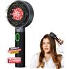 DONNERBERG® MIO Applicatore Elettrico per Olio per Capelli e Cura del Cuoio Capelluto | Garanzia di 7 Anni sul Motore | Spazzola Elettrica con Luce Rossa | Rilassamento, Sollievo dallo Stress