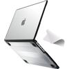 eleger Cover anti-cracking compatibile con MacBook Pro 14 pollici M5 M4 M3 M2 M1 Pro/Max A3434 A3426 A3427 A3112 - A2442, 2026 2025 2024-2021, bordo in TPU e Custodia rigido in PC, Trasparente opaco