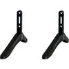 WANGCL Supporto TV universale per TV LED e Plasma a schermo piatto, Base piedistallo con piedi morbidi, Compatibile con televisori da 4.5 cm a 55 cm, Montaggio a pavimento