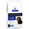 Hill's Hill' s prescrizione Diet Canine Z/D Piccola Race Gestione delle allergie & Salute della Pelle Cibo per Cani crocchette 1,5 kg