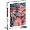 Clementoni - 35525 - Puzzle Collection - Evening in Kyoto - 500 Pezzi - Puzzle Adulti, Verticale, Divertimento Per Adulti, Made In Italy