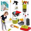 Dreamon Aspirapolvere Giocattolo Bambini, Set Pulizia Bambini Giocattolo da 14 Pezzi, Aspirapolvere 15 × 56 cm, per dai 3 Anni in su