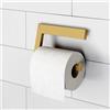 Viverso x add porta rotolo, aperto, mobile, VA2100BG, x add oro spazzolato [Accessori Bagno > Porta Rotolo]