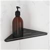 Viverso x match Flat mensola doccia angolare La: 280 A: 3 P: 150 mm, VU6002MB, x match nero opaco [Accessori Bagno > Mensole Doccia]