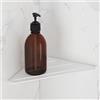 Viverso x match Flat mensola doccia angolare La: 280 A: 3 P: 150 mm, VU6002MW, x match bianco opaco [Accessori Bagno > Mensole Doccia]