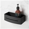 Viverso x match portaoggetti doccia La: 220 A: 70 P: 110 mm, VU6003MB, x match nero opaco [Accessori Bagno > Mensole Doccia]