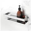 Viverso x match design portaoggetti doccia La: 300 A: 60 P: 95 mm, VU6005PS, x match acciaio inox levigato [Accessori Bagno > Mensole Doccia]