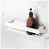 Viverso x match design portaoggetti doccia La: 300 A: 60 P: 95 mm, VU6005MW, x match bianco opaco [Accessori Bagno > Mensole Doccia]