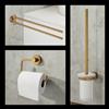 Viverso x sense set accessori bagno 3 in 1, VR3000BG+VR2100BG+VR4400BG, x sense oro spazzolato [Accessori Bagno > Set di accessori da bagno]