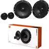 WEB 1 kit a 2 vie JBL STAGE1 601C da 6,5 165 mm 16,50 cm 40 watt rms 200 watt max con 2 woofer 2 tweeter auto 4 ohm spl, a coppia