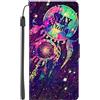EuoDuo per Oppo A9 2020 / A5 2020 / A11X Cover in PU Pelle Custodia Libro Portafoglio Magnetica Antiurto Protettiva Flip Caso Wallet Case con Disegni Acchiappasogni
