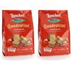 Loacker, Quadratini Napolitaner, Cubetti di Wafer Fragranti Farciti con 4 Strati di Crema di Nocciole 100% Italiane, Pratica Confezione Apri e Chiudi, Merenda Snack e Dessert, 1 Confezione da 500 g