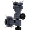 Hemoton - Supporto per ombrellone con clip fissa, portatile, regolabile, supporto per ombrello, supporto da pesca, per spiaggia, cortile, balcone