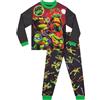 TEENAGE MUTANT NINJA Pigiama Tartarughe Ninja Bambino | TMNT Pigiama Bambino | Pigiamone Invernale Ragazzo | Grigio 6-7 Anni