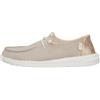 Hey Dude HEYDUDE - Wendy Metallic Sparkle - Scarpe Donna Slip-On Sneakers - Mocassini, Rose Gold, 40