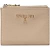 PATRIZIA PEPE Portafoglio Patrizia Pepe Doppia Zip Sabbia Portafoglio Beige Donna 12x9x1 cm
