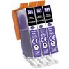 Jhaan CLI-581XXL PB Cartucce di Stampante Blu Fotoblu Compatibile per Canon 581 CLI581 XXL Compatibile con Pixma TS705 TR8550 TS6150 TR7550 TS6250 TR8500 TS8251 TS6350 TS9550 TS6151 TS9551 (PB,3 Pack)